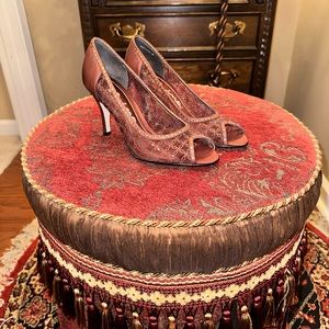 Nina bronze heels size 6.5